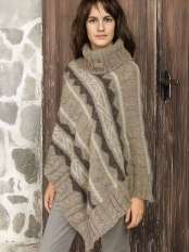 Poncho donna invernale Audrey.