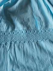 Vestito estivo Sora dettaglio pizzo.