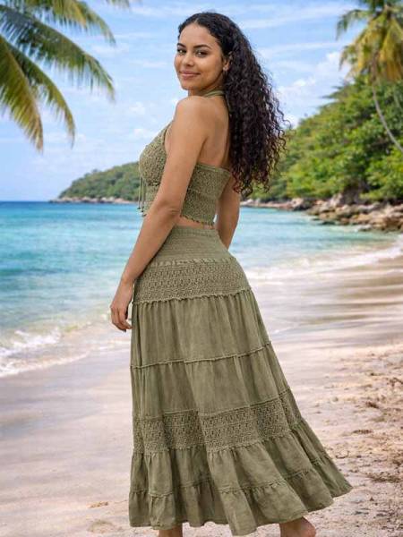Falda boho chic Savana