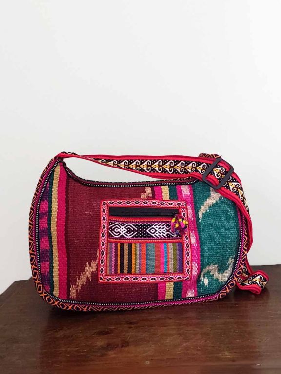 Borsa boho a mezza luna Capac.
