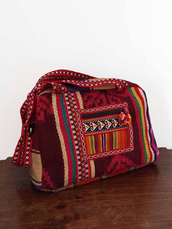 Borsa boho a bauletto Kuntur.