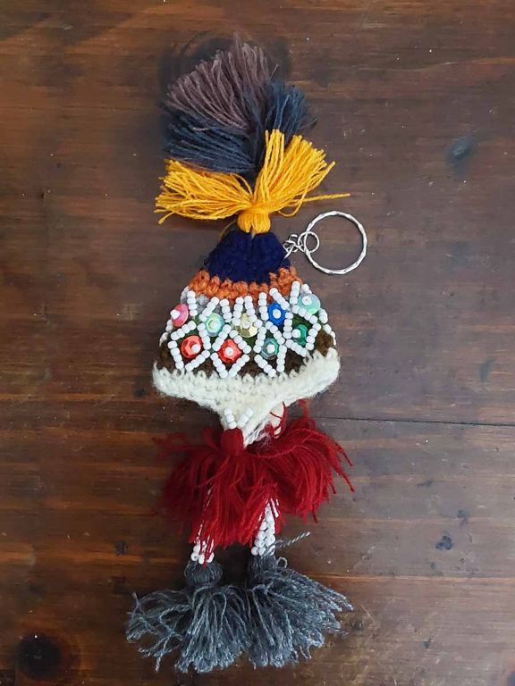 Ethno Schlüsselanhänger Gorro.