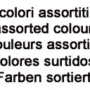 colores surtidos