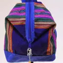 mini Jessy mochila  azul y morado